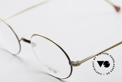 Oliver Peoples OP81AG Small Oval Designer Glasses, never worn (like all our vintage Oliver Peoples eyewear), Made for Men and Women