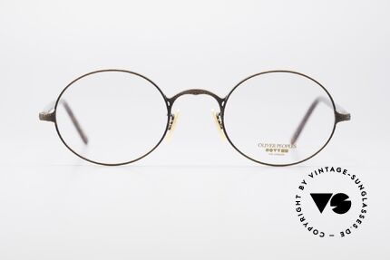 Oliver Peoples 5OVBR Vintage Frame With Clip On, Size: small, Made for Men and Women