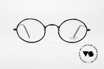 Oliver Peoples 68MBK Vintage Frame Sun Clip On, Size: small, Made for Men and Women