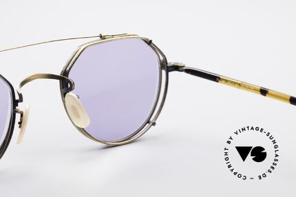 Oliver Peoples 12TAG Designer Frame Sun Clip On, unworn, NOS (like all our rare Oliver Peoples shades), Made for Men and Women