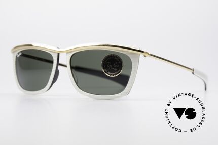 Ray Ban Olympian II Ray-Ban B&L USA Sunglasses, with B&L G15 mineral lenses; 100% UV protection, Made for Men and Women