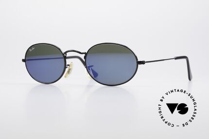 Ray Ban Classic Style I Blue Mirrored USA Sunglasses, model of the old RAY-BAN 'Classic Collection', Made for Men and Women