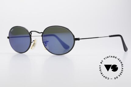 Ray Ban Classic Style I Blue Mirrored USA Sunglasses, best quality by Bausch&Lomb (B&L), 100% UV, Made for Men and Women