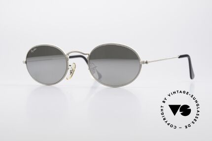 Ray Ban Classic Style I Silver Mirrored Sunglasses, model of the old RAY-BAN 'Classic Collection', Made for Men and Women