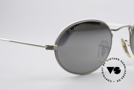 Ray Ban Classic Style I Silver Mirrored Sunglasses, unworn (like all our vintage RAY-BAN eyewear), Made for Men and Women