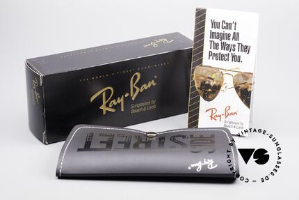 Ray Ban Classic Style I Diamond Hard Sunglasses, orig. B&L name: W1909, gold, DIAMOND HARD, Made for Men and Women