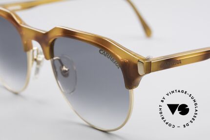 Carrera 5364 Vintage Panto Sunglasses, noble green-gradient lenses for 100% UV protection, Made for Men