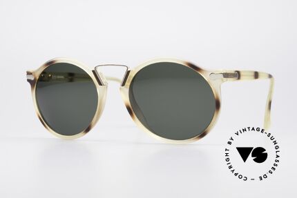 BOSS 5151 Unique Panto Style Frame 90's, rare, classic vintage designer sunglasses by BOSS, Made for Men