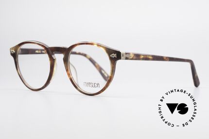 Matsuda 2303 Panto Vintage Eyeglasses, a true classic in coloring and design, medium size 46-20, Made for Men and Women