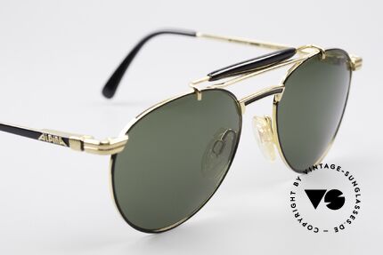 Alpina THE NEW MAN Rare 90's Aviator Sunglasses, NO retro sunglasses, but a rare 1990's ORIGINAL, Made for Men and Women