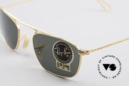 Ray Ban Vintage Square Old USA B&L Sunglasses, unworn rarity (like all our old RAY-BAN sunglasses), Made for Men and Women