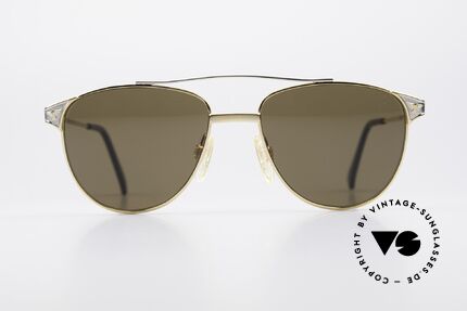 Alpina THE SHERIFF Old Aviator Sunglasses 90's, tangible superior materials, crafting & finishing, Made for Men and Women