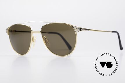 Alpina THE SHERIFF Old Aviator Sunglasses 90's, very interesting frame creation (rich in details), Made for Men and Women