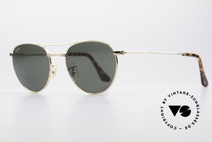 Ray Ban 1940's Retro Round Old Ray-Ban USA Bausch&Lomb, 1940's design & style (frame is chased) + B&L lens, Made for Men and Women