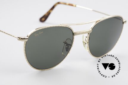 Ray Ban 1940's Retro Round Old Ray-Ban USA Bausch&Lomb, NO RETRO sunglasses, but a true vintage original!, Made for Men and Women