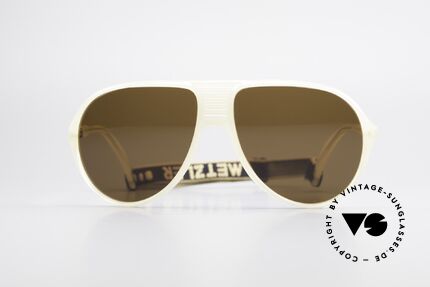 Metzler 0102 True Vintage 80's Sports Shades, top quality (made in Germany) with orig. sports strap, Made for Men
