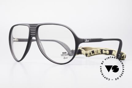 Metzler 0102 80's Sports Specs No Retro, durable plastic frame (flexible & top wearing  comfort), Made for Men