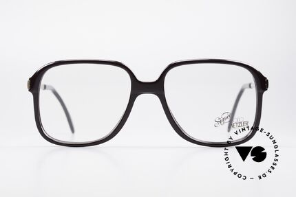 Metzler 0364 No Retro Glasses 80's Vintage, classic 'men's design' with a rare brown coloration, Made for Men