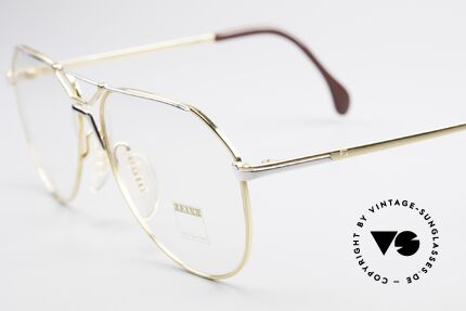 Zeiss 5897 West Germany 80's Eye Frame, an extraordinary frame design with a bicolored finish, Made for Men