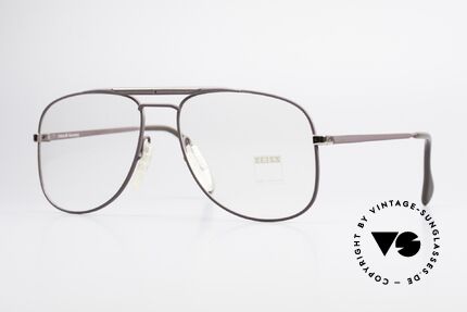 Zeiss 5886 Old 80's Eyeglass-Frame Men Details