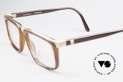 Zeiss 5967 90's Titanium Eyeglasses Men, unworn (like all our high-end Zeiss vintage eyeglasses), Made for Men