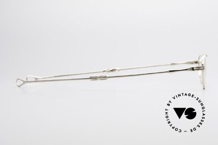 Lunor - Telescopic Extendable Solid Gold Frame, Size: extra small, Made for Men and Women