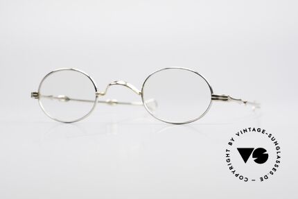 Lunor - Telescopic Extendable 16ct Gold Frame, Lunor: shortcut for French "Lunette d'Or" (gold glasses), Made for Men and Women
