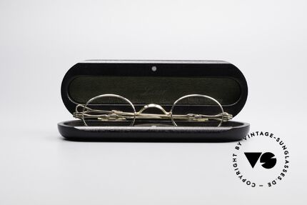 Lunor - Telescopic Extendable 16ct Gold Frame, Size: extra small, Made for Men and Women