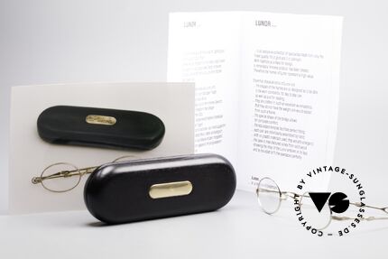 Lunor - Telescopic Extendable 16ct Gold Frame, Size: extra small, Made for Men and Women
