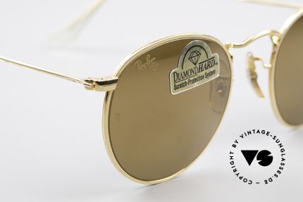 Sunglasses Ray Ban Round Metal 47 Round Diamond Hard Shades