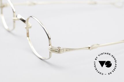Lunor - Telescopic Extendable 16ct Real Gold Frame, as well as for the brilliant telescopic / extendable arms, Made for Men and Women