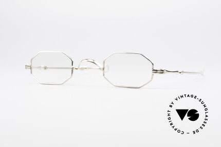 Lunor I 01 Solid Gold Real Gold Glasses Fine Gold, Lunor gold glasses = real gold glasses = FINE GOLD!, Made for Men and Women