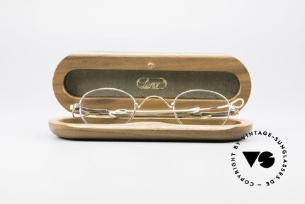 Lunor - Telescopic Extendable 16ct Gold Specs, Size: extra small, Made for Men and Women