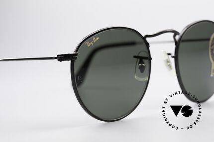 Ray Ban Round Metal 47 Small Round USA Sunglasses, unworn Bausch&Lomb sunglasses + an old B&L case, Made for Men and Women