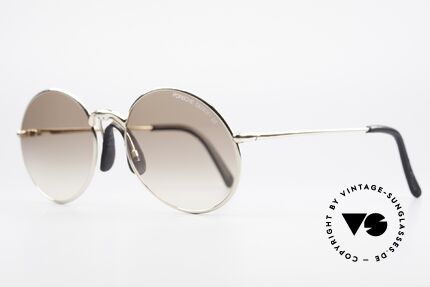 Porsche 5658 Round Vintage Sunglasses 90s, precious but still sporty and classy - truly VINTAGE!, Made for Men