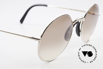 Porsche 5658 Round Vintage Sunglasses 90s, unworn (like all our vintage PORSCHE Design shades), Made for Men
