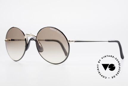 Porsche 5658 Round Vintage Sunglasses Men, precious but still sporty and classy - in size 54-19, Made for Men