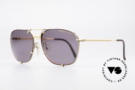 Porsche 5647 Classic Vintage 90s Sunglasses, lightweight and very comfortable (high-end quality), Made for Men