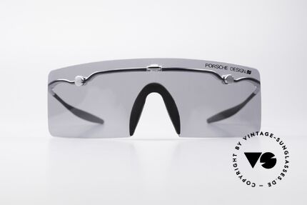 Porsche 5693 F09 Flat Shades Silver Mirrored, high performance, foldable Porsche Carrera sport-shades, Made for Men