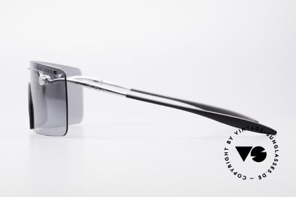 Porsche 5693 F09 Flat Shades Silver Mirrored, Size: medium, Made for Men