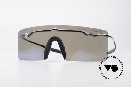 Porsche 5693 F09 Flat Shades Blue Mirrored, Porsche Design by Carrera 5693 70 6755 'S' F0.9 Glasses, Made for Men