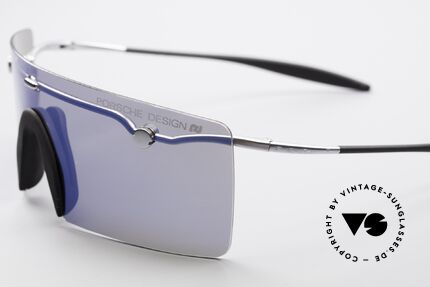 Porsche 5693 F09 Flat Shades Blue Mirrored, with a slightly bluish MIRRORED lens = "panorama view", Made for Men