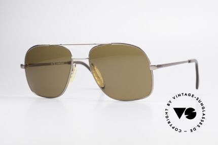 Zeiss 5375 80's West Germany Sunglasses, very sturdy vintage sunglasses by Zeiss from app. 1981, Made for Men