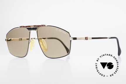 Zeiss 9925 Gentlemen's 80's Sunglasses, coated and non-reflecting lenses & adjustable temples, Made for Men