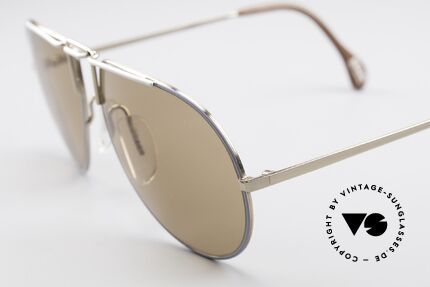 Zeiss 9357 Rare Aviator Sunglasses 80's, world famous ZEISS mineral lenses (high-end!), Made for Men and Women