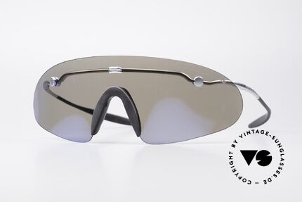Porsche 5692 F09 Flat Shades Blue Mirrored, Porsche Design by Carrera 5692 70 6755 'L' F0.9 Glasses, Made for Men