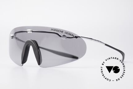 Porsche 5692 F09 Flat Shades Silver Large, ingenious flat & compact, when folded (fits every pocket), Made for Men