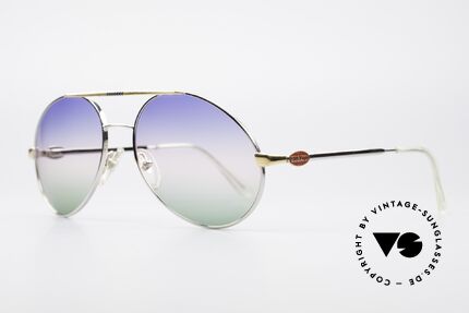 Bugatti 65982 Rare Vintage 80's Sunglasses, terrific combination of frame and sun lenses, Made for Men