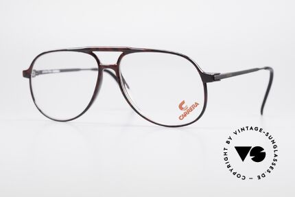 Carrera 5355 Carbon Fibre Aviator Frame, Carrera 5355 Carbon Fibre vintage 90's eyeglasses, Made for Men