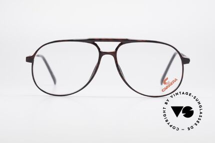 Carrera 5355 Carbon Fibre Aviator Frame, frame front is made of Carbon Fibre (lightweight), Made for Men